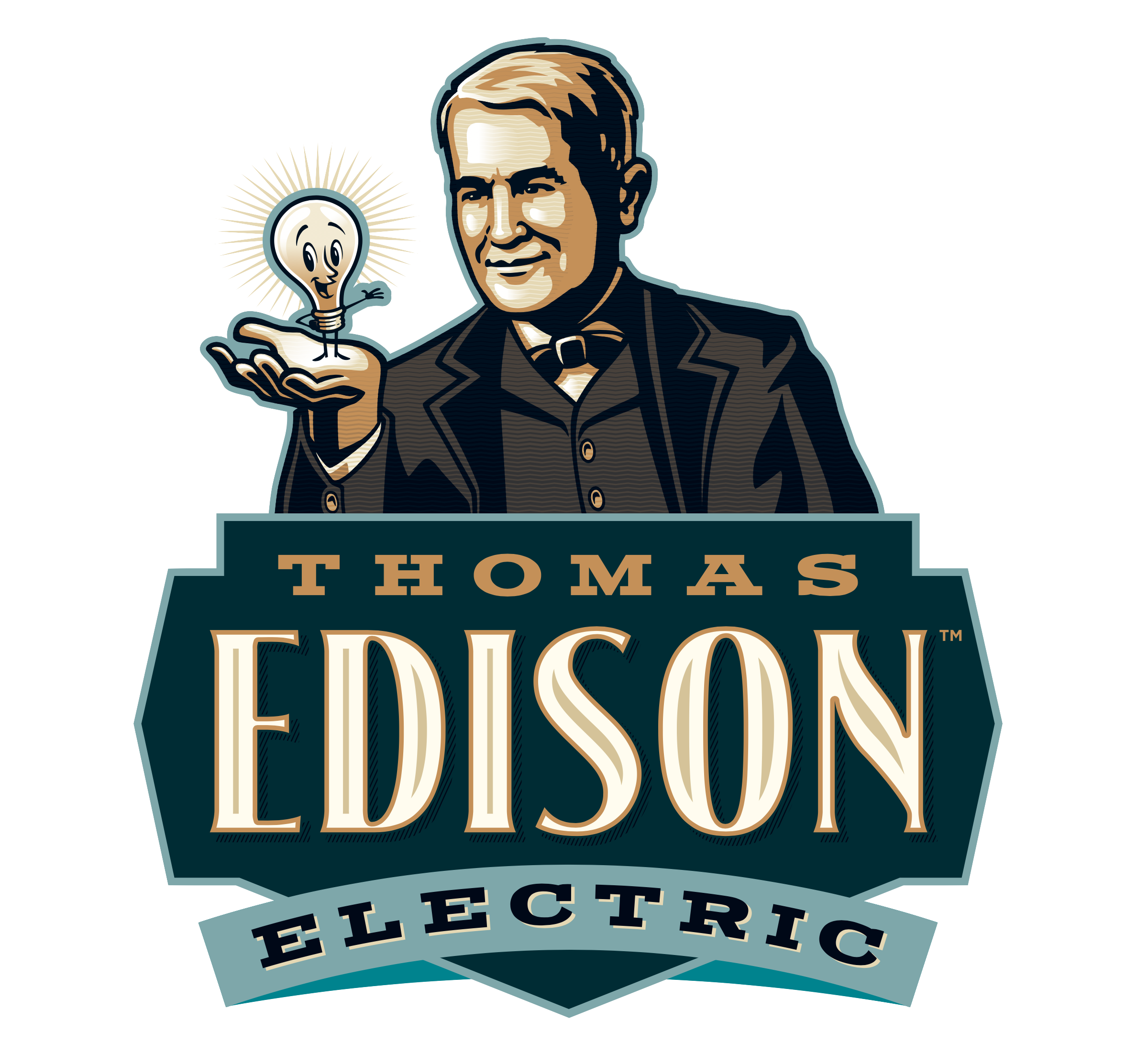 Thomas Edison Electric logo